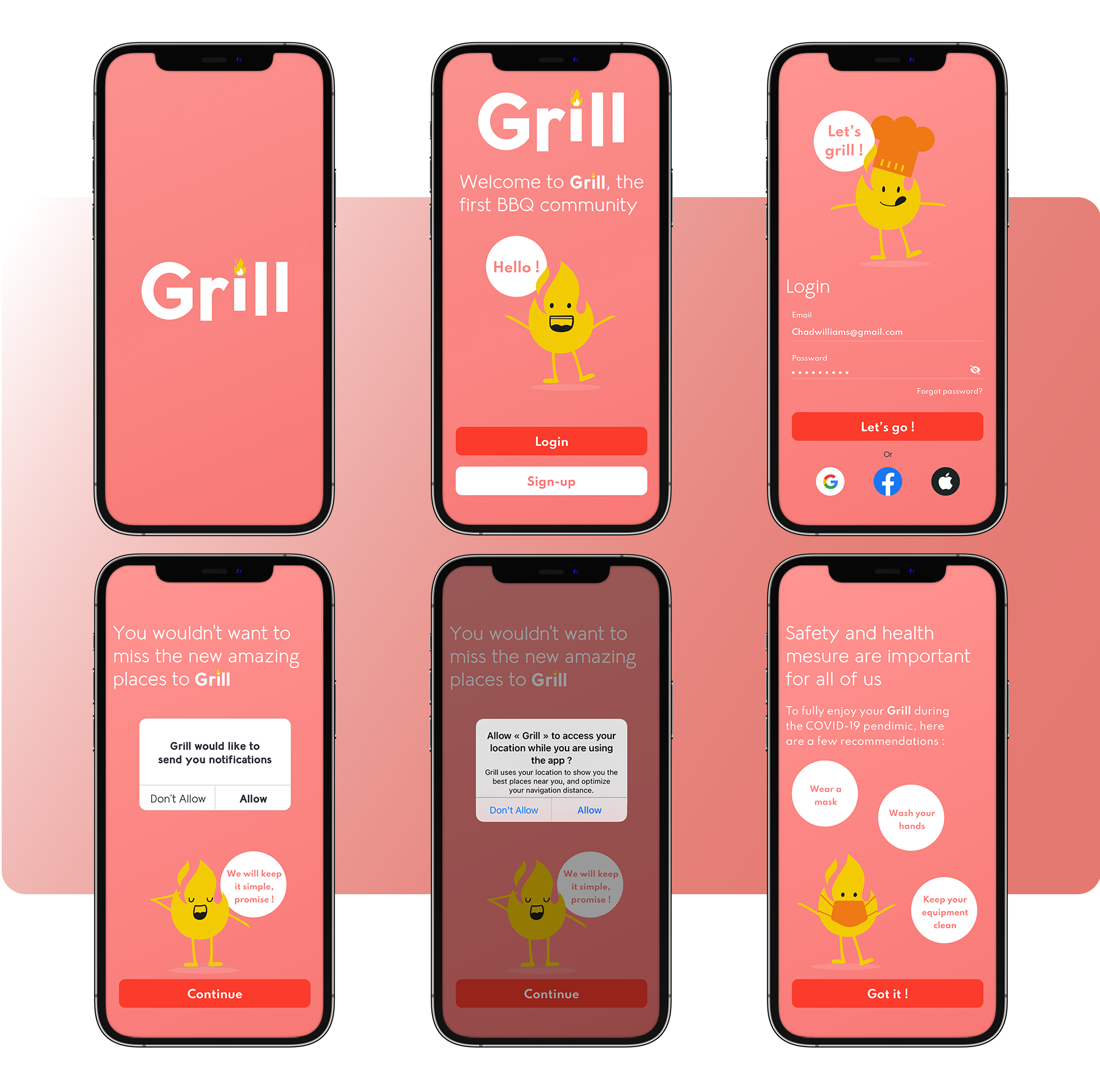 Présentation – téléphone – Grill – 1