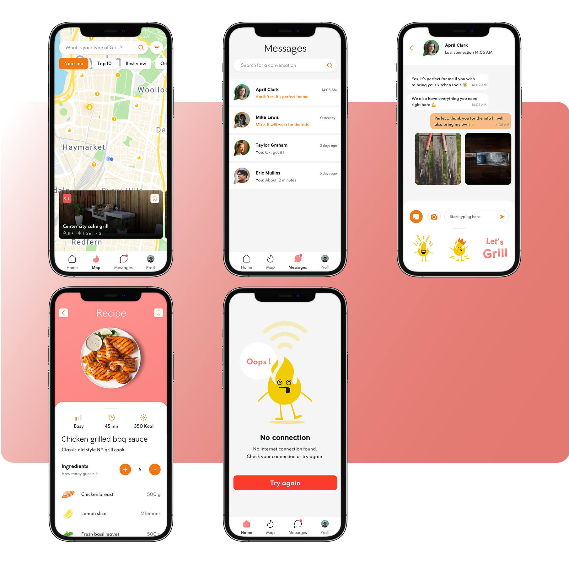 Présentation – téléphone – Grill – 3
