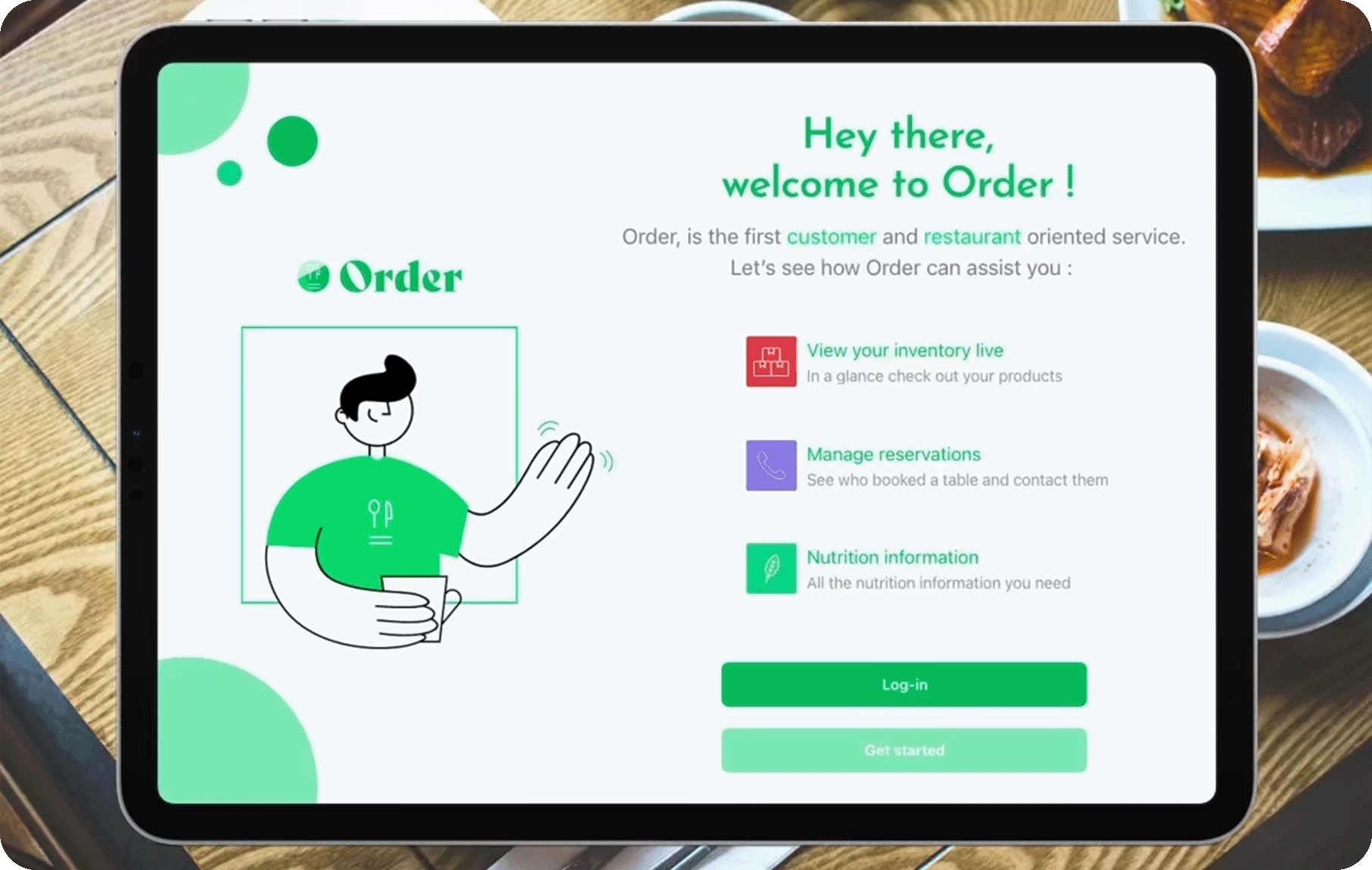 Présentation – tablette – Order GIF – Small