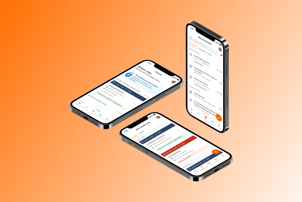 Mockup d’Application Mobile – Carnet